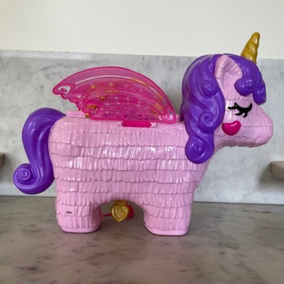 POLLY POCKET Unicorn Party Play Set - Picture 2 of 14